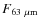 $F_{63~\mu {\rm m} }$