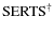 ${\rm SERTS^{\dag }}$
