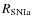$R_{\rm SNIa}$