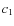 $c_{\rm 1}$