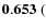 ${\bf0.653}~($
