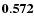 ${\bf0.572}$