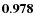 ${\bf0.978}$