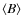 $\langle B \rangle$