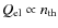 $Q_{\rm el}\propto n_{\rm th}$