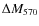 $\Delta M_{570}$