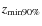 $z_{\rm min 90\%}$