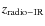 $z_{\rm radio-IR}$
