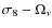 $\sigma_8-\Omega_\nu$