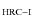 $_{\rm HRC-I}$