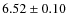 $6.52 \pm 0.10$