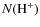 $N({\rm H}^{+})$