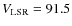 $V_{\rm LSR}=91.5$
