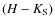$(H-K_{\rm S})$