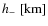$h_-~[{\rm km}]$