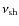 $\nu_{\rm sh}$
