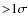 ${>}1\sigma$