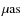 $\mu\textrm{as}$