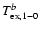 $T_{\rm ex, 1-0}^b$