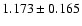$1.173\pm0.165$