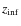 $z_{\rm inf}$