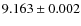 $9.163\pm0.002$