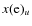 $x({\rm e})_u$