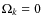 $\Omega_k=0$