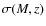 $\sigma(M,z)$