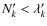 $N_k' < \lambda_k'$