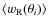 $\langle w_{\rm R}(\theta_i)\rangle$