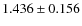 $1.436 \pm 0.156$