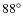 $88\deg$