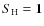 $S_{\rm H}={\bf 1}$
