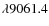 $\lambda 9061.4$