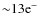 ${\sim}13\rm e^-$