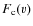 $F_{\rm c}(v)$