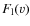 $F_{\rm l}(v)$