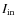 $I_{\rm in}$
