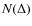 $N(\Delta )$