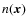 $n({\vec x})$