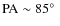 ${\rm PA} \sim85\hbox{$^\circ$ }$