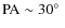 ${\rm PA} \sim30\hbox{$^\circ$ }$