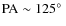 ${\rm PA} \sim125\hbox{$^\circ$ }$