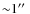 ${\sim }1\hbox {$^{\prime \prime }$ }$