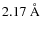 $2.17~{{\rm\r{A}}}$