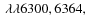 $~\lambda\lambda6300,6364,$
