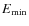 $E_{\rm min}$
