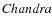 ${\it Chandra}$