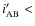 $i'_{\rm AB} < $